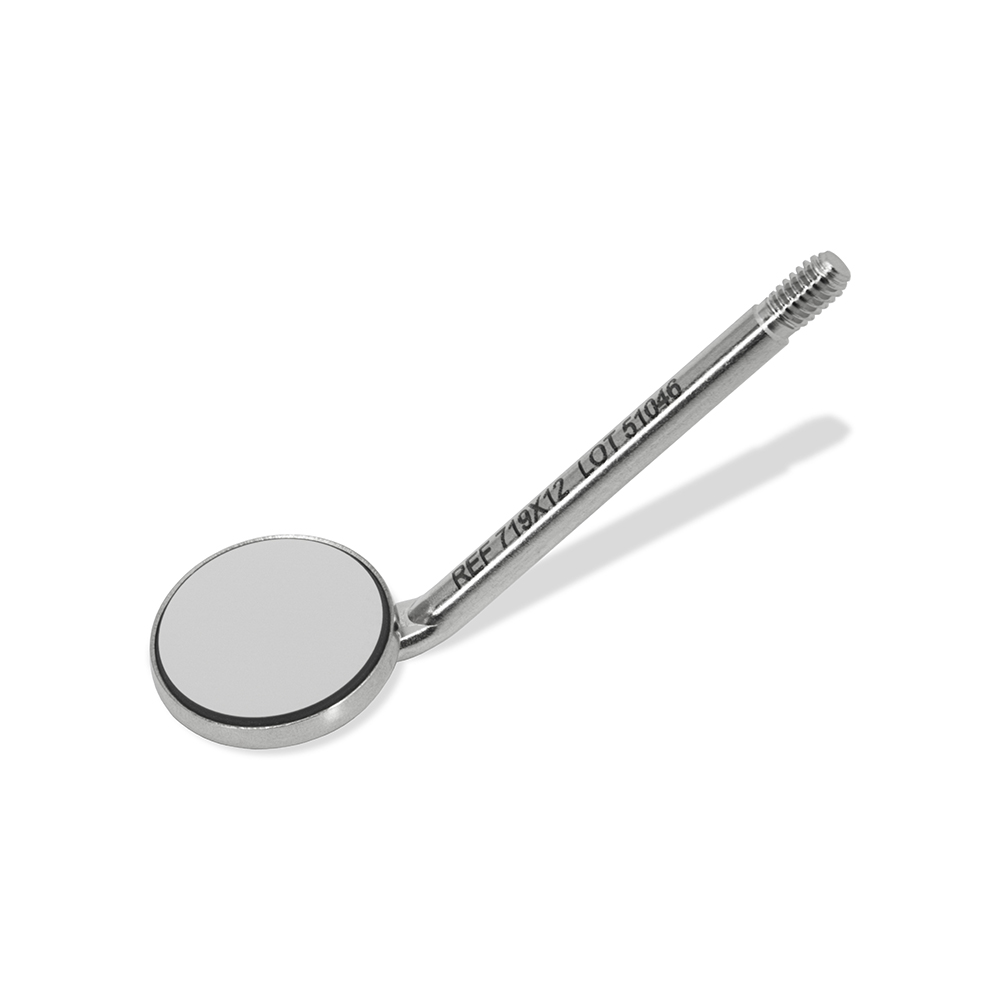 Mondspiegel TOPvision FS Rhodium 00 plan SS, stuk