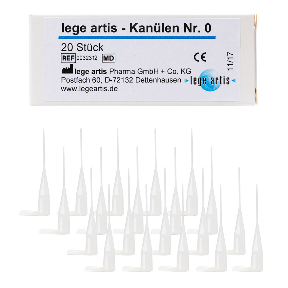 Plastik Canules Gr.0, 20 stuks