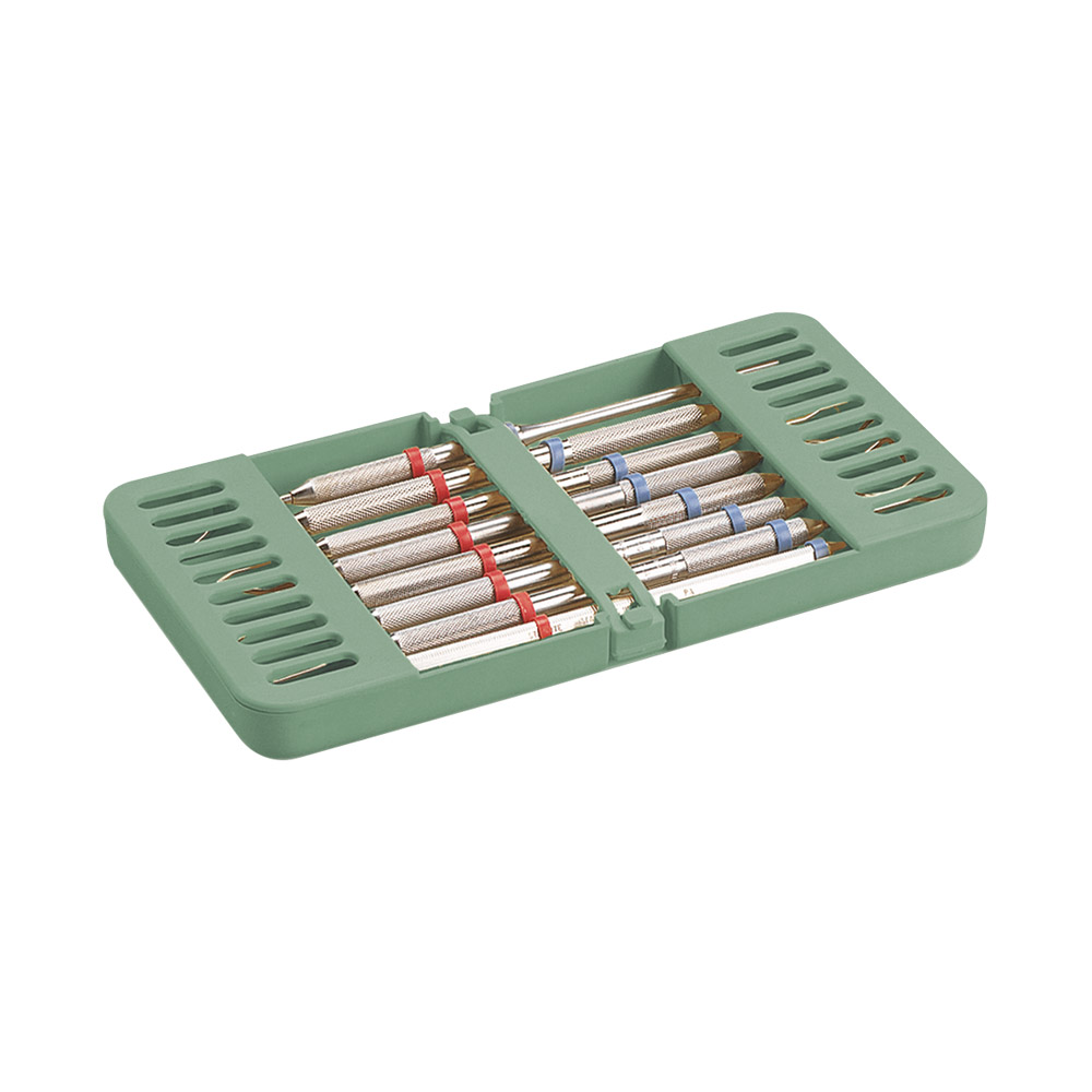 Compact tray-cassette groen, stuk