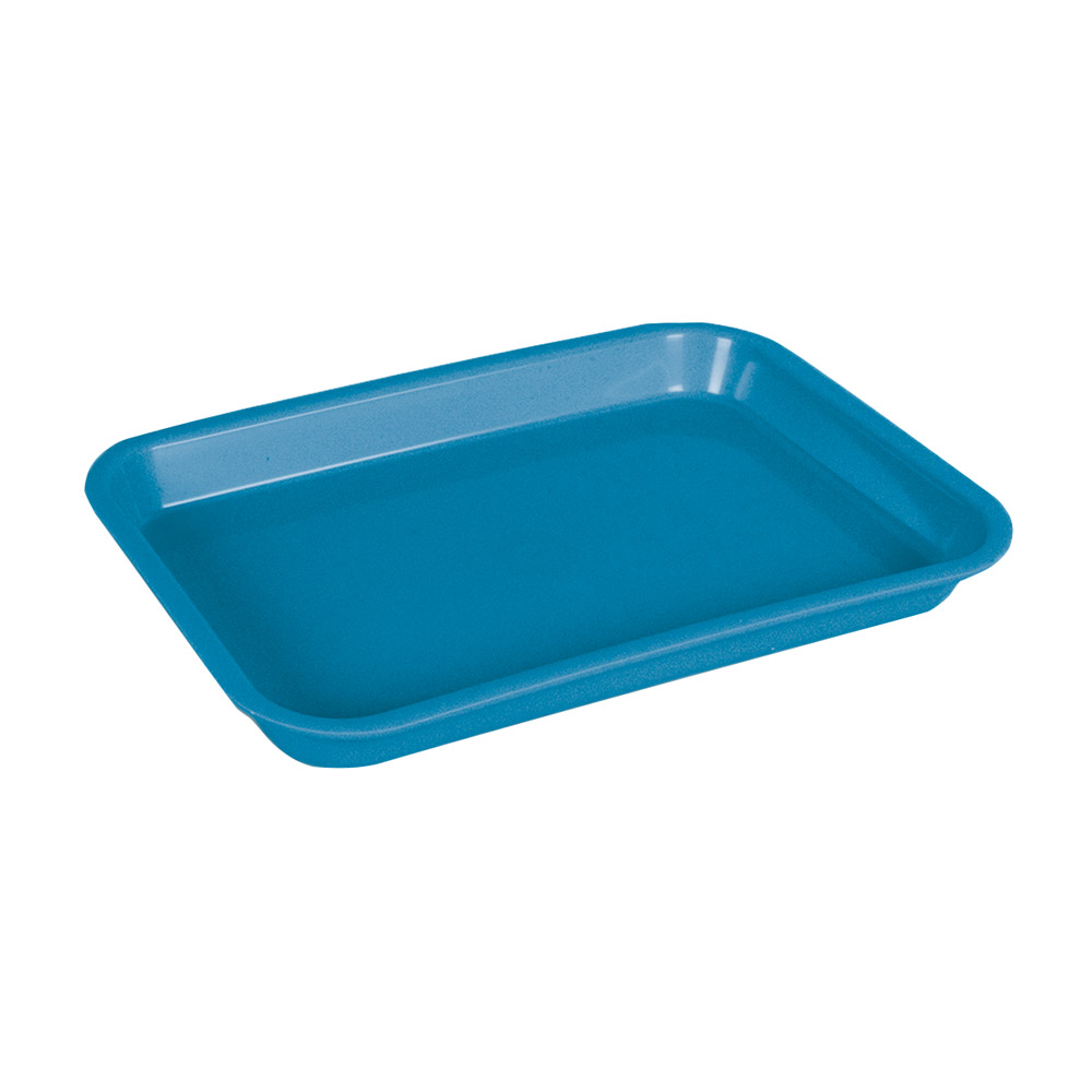 Mini-bakje zonder indeling blauw, stuk