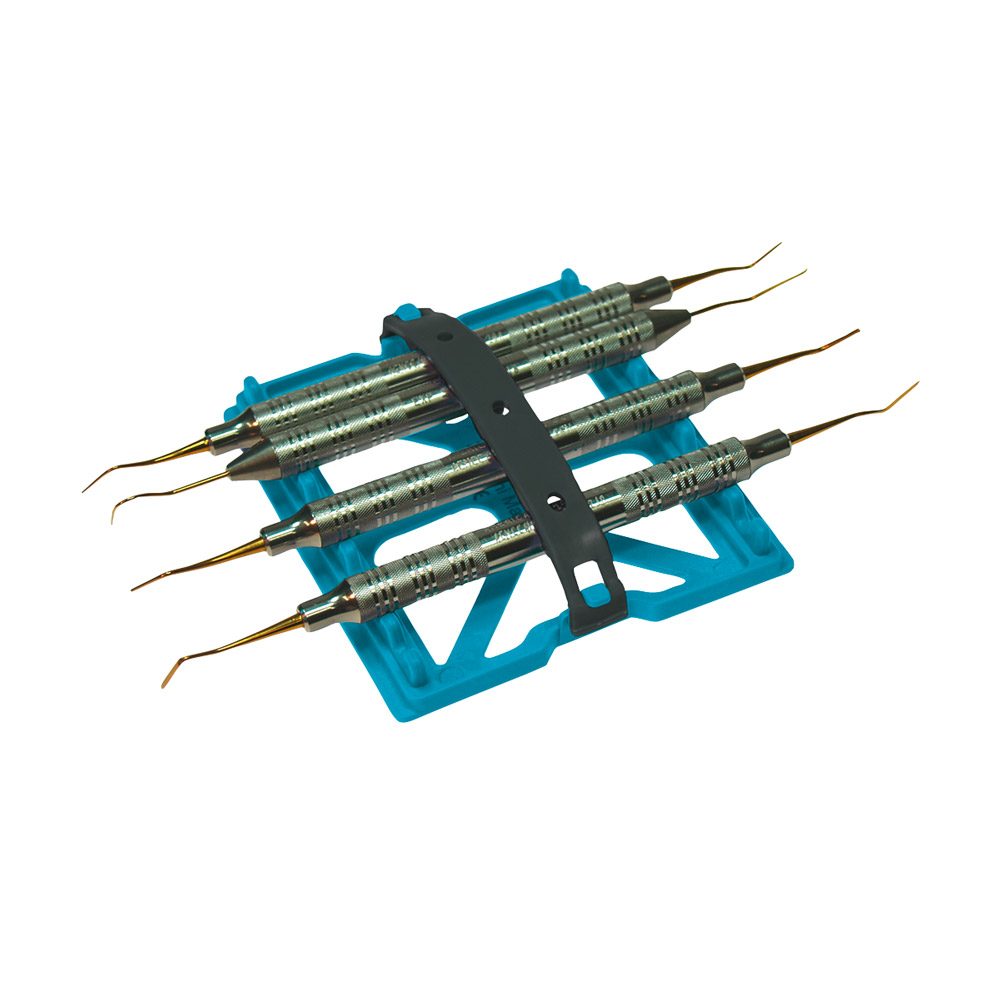 Mini-instrument mat neonblauw, stuk