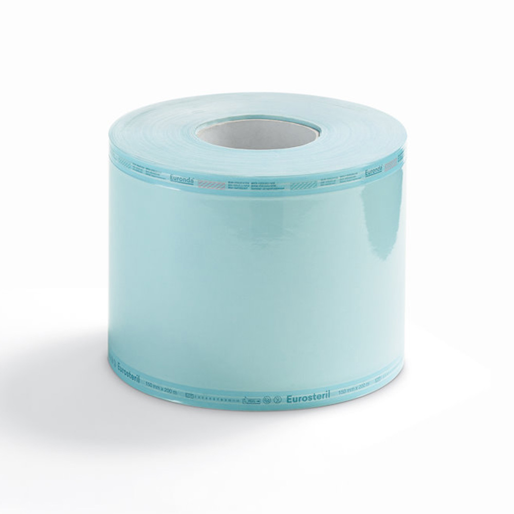 Sterilisationsfolie 15 cm, 200 m rol