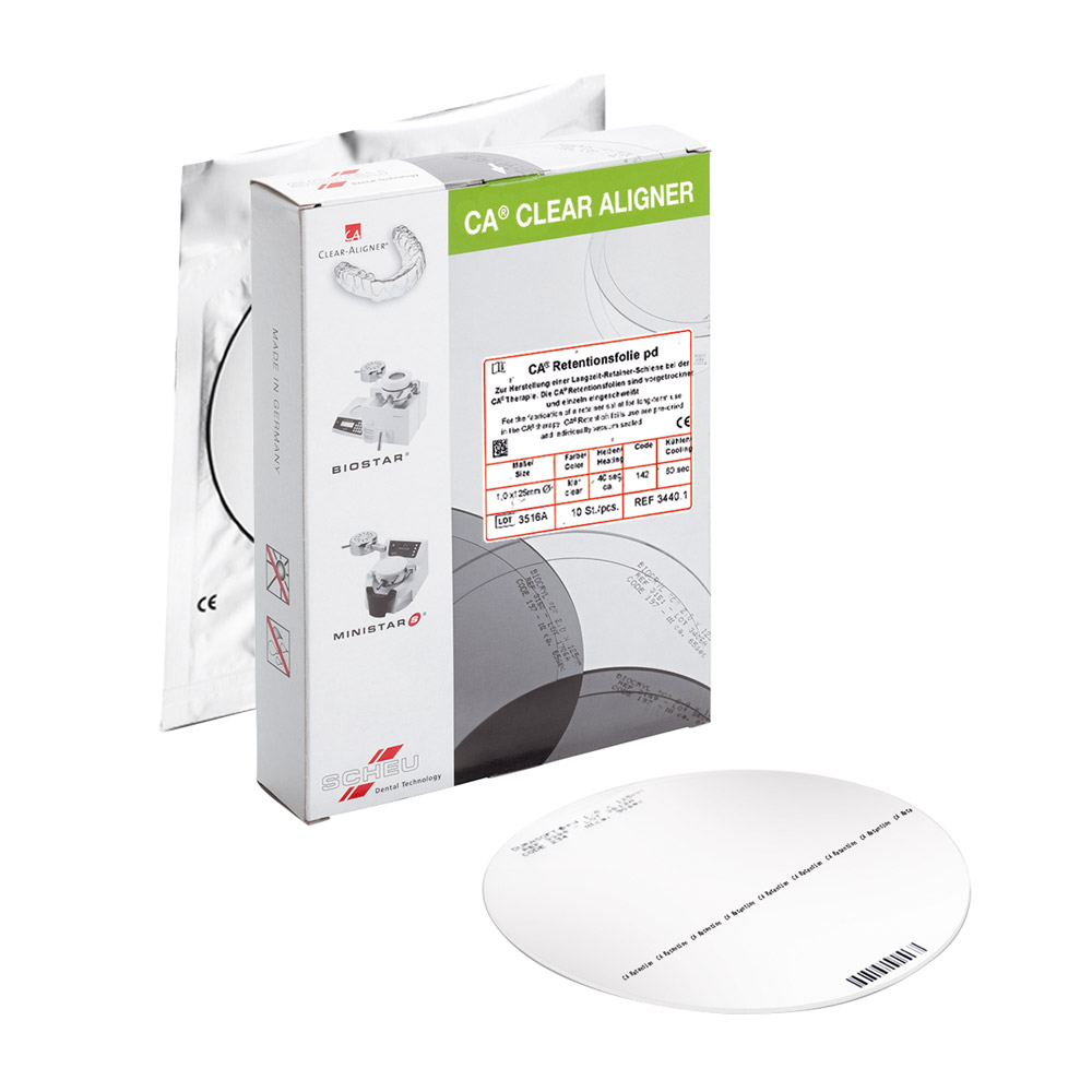 CA retentiefolie pd 125 x 0,75 mm, 10 stuk