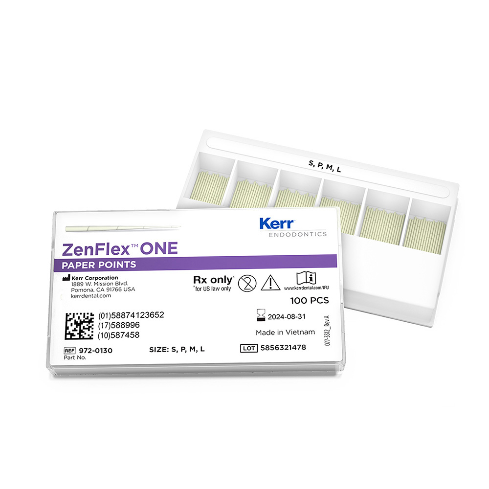 ZenFlex ONE papieren punten, 100 stuks