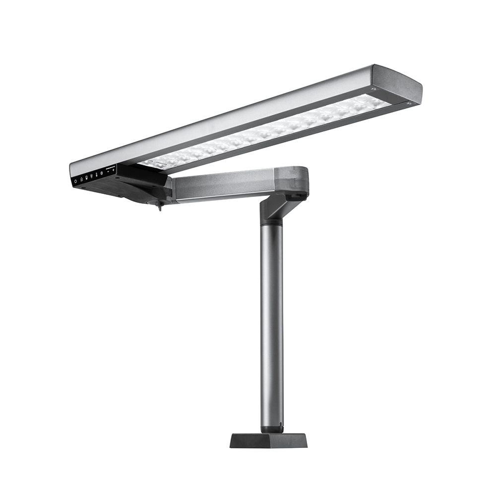 LIGHT 1 werkplekverlichting, tafelmontage, arm links 100-240V, stuk