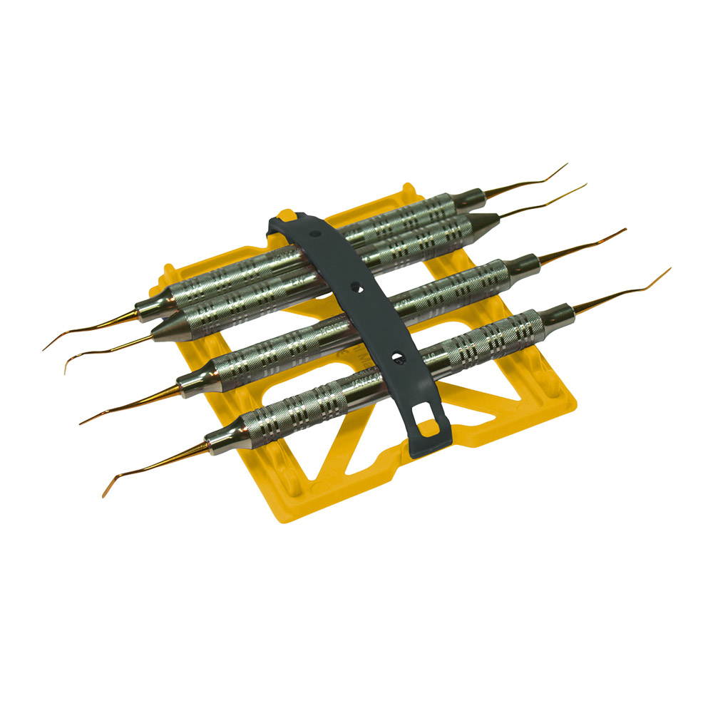 Mini-instrument mat neon geel, stuk