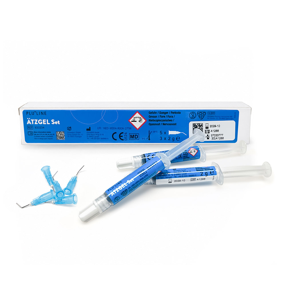 PLULINE ets-gel, 3 x 2 g spuit + 5 tips