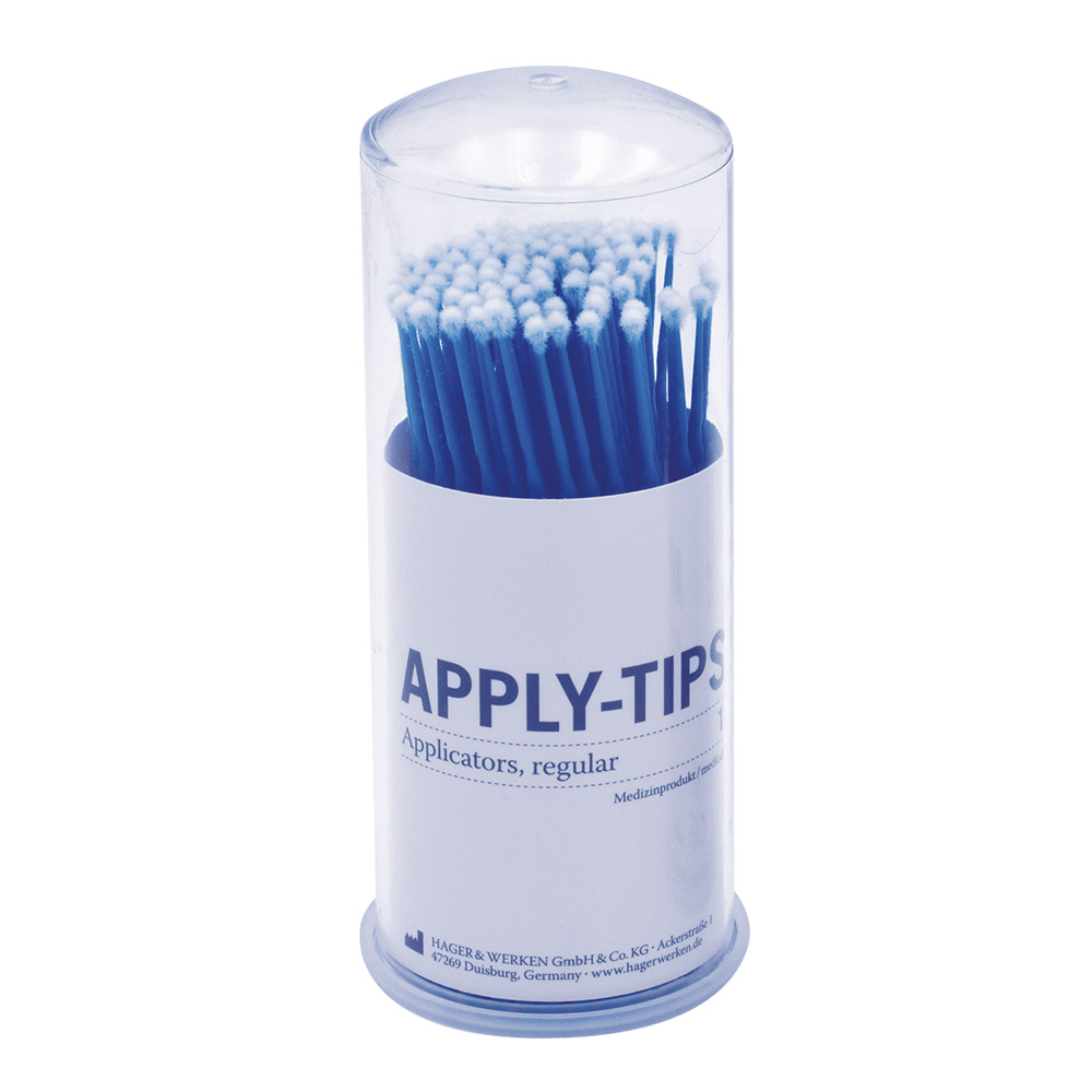 Apply-Tips blauw regular, 100 stuks