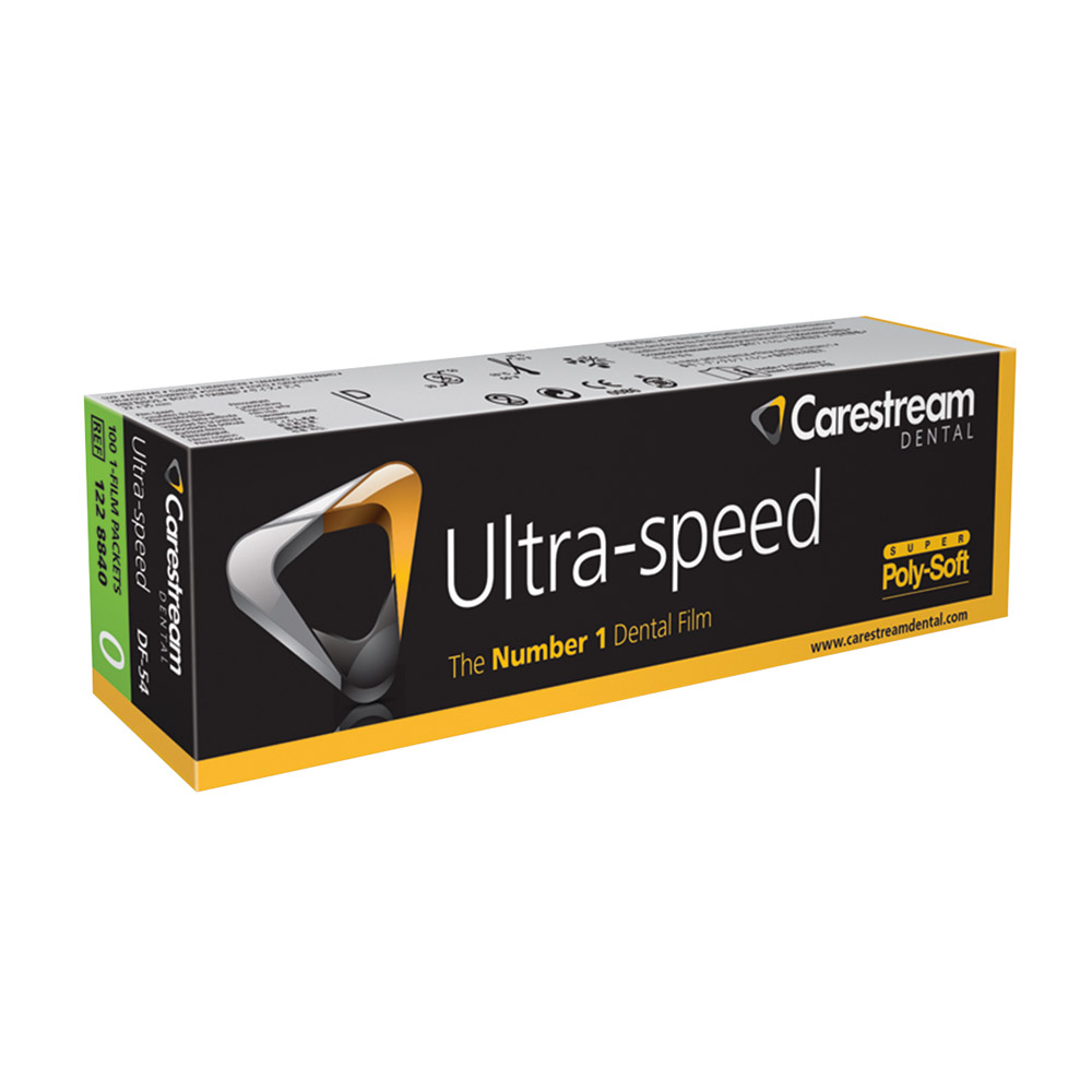 Ultra speed DF 54 2 x 3,5 cm, 100 Losse films Verpakking