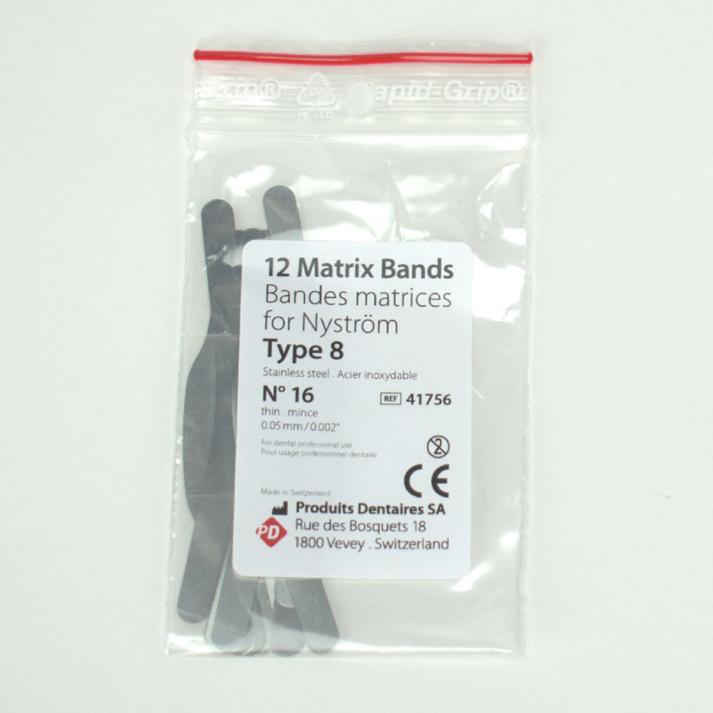 Matrizen P.D. nr. 16 dun, 12 stuks