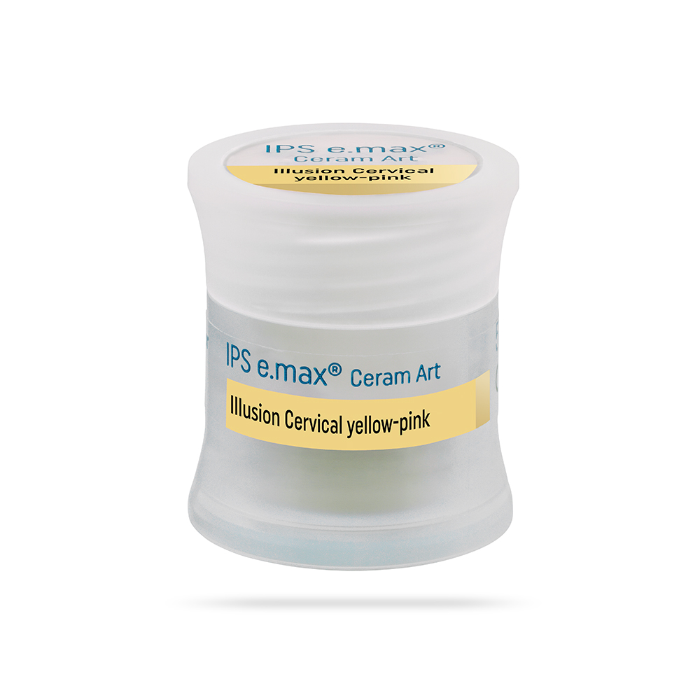 IPS e.max Ceram Art Illusion Cervicaal geel-roze, 5 g