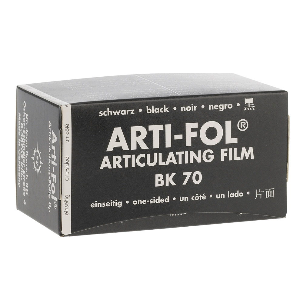 Arti-Fol eenzijdig zwart 75 mm BK 70, 20 m