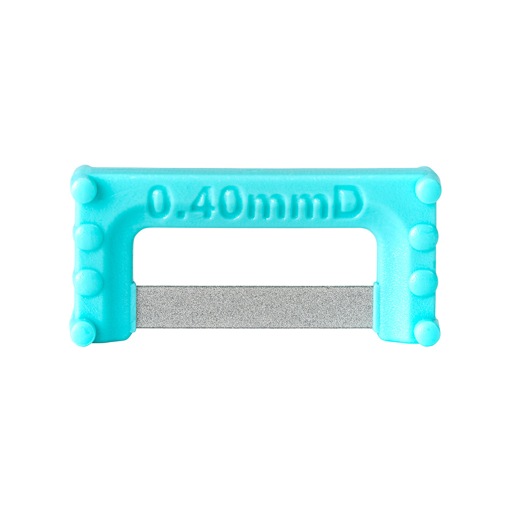 ContacEZ IPR Plus verbredingsstrip 0,40 mm aqua, 8 stuks