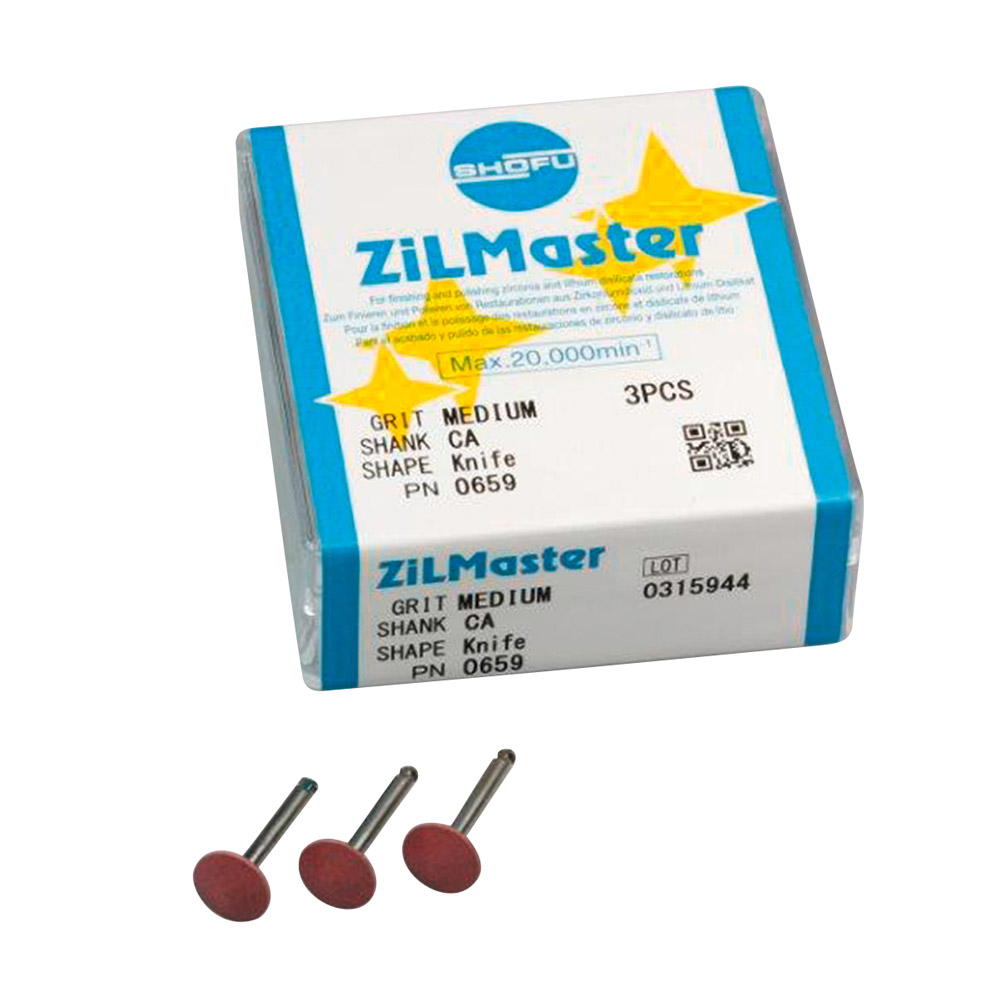 ZiLMaster Wst Mes medium, 3 stuks