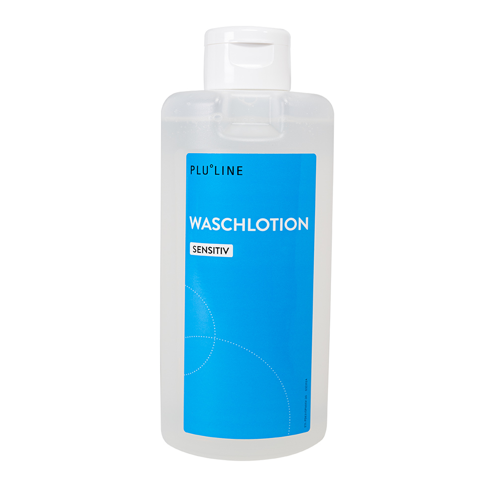 PLULINE Waslotion sensitief, 500 ml flacon