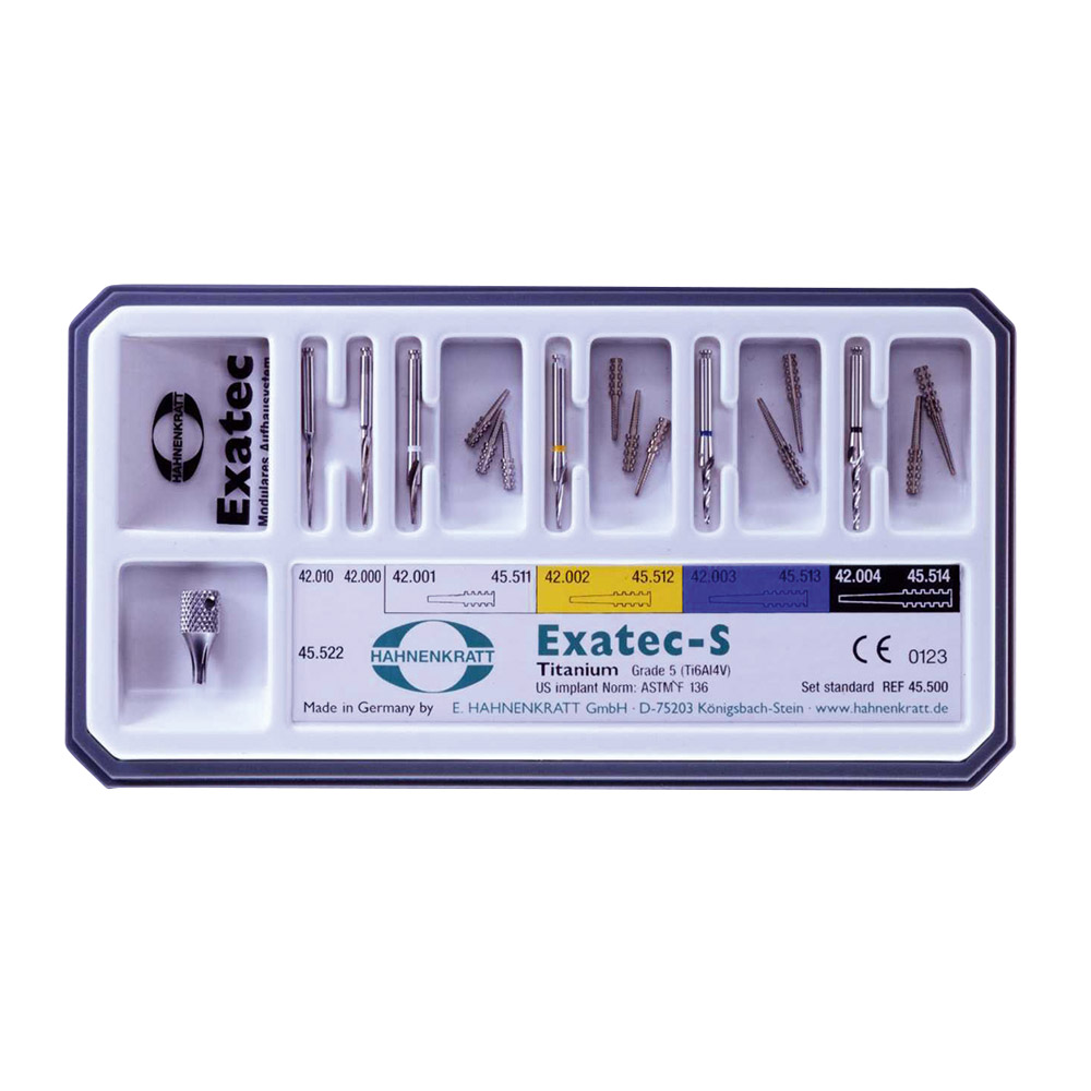 Exatec S Testset in maat 2, assortiment