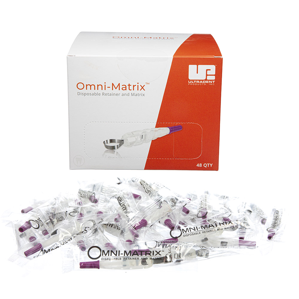 Omni-Matrix narrow Winged (.038) paars, 48 stuks