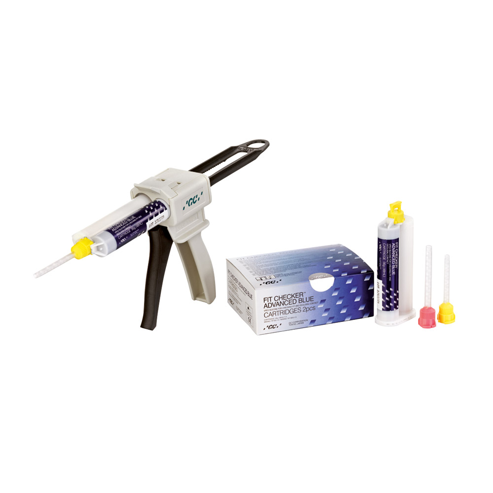 Fit Checker Advanced blauw, 2 x 56 g patroon