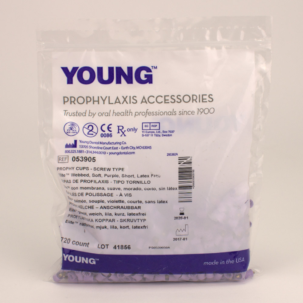 Young Elite Petite Web LF Cup paars, 720 stuks