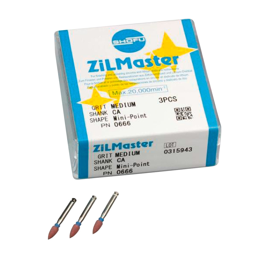 ZiLMaster Wst Mini Point medium, 3 stuks