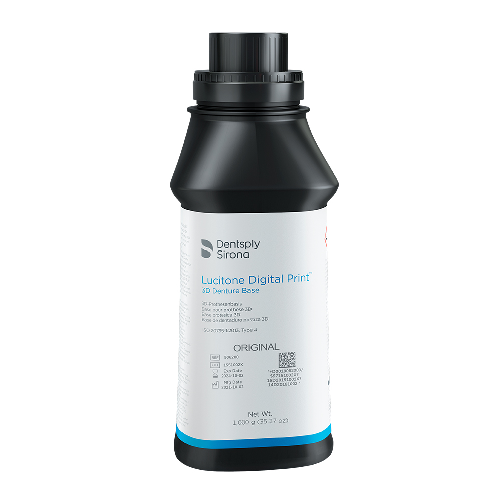 Lucitone Digital Print 3D Protheserésine Origineel, 1 kg
