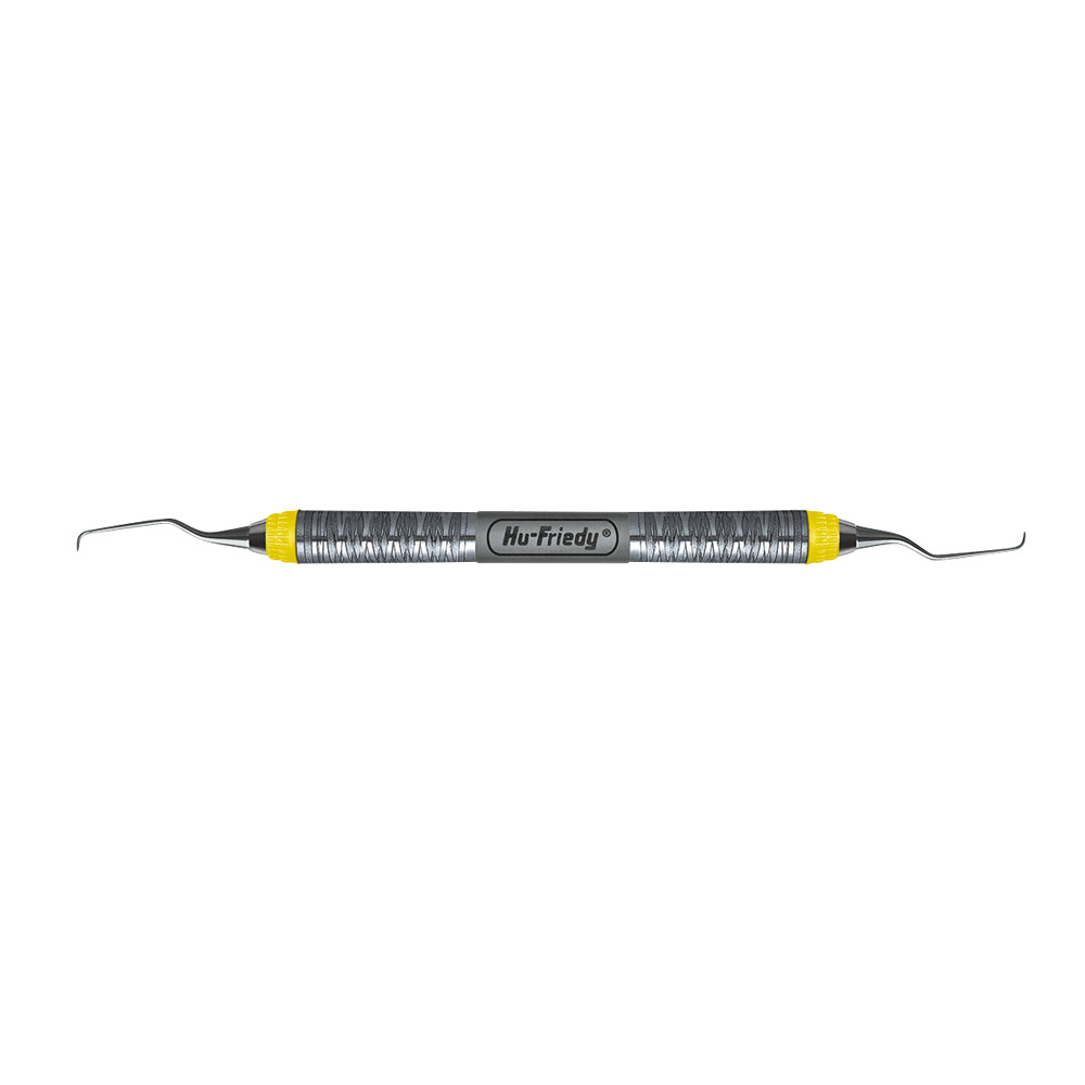 Curette Gracey Mini Five 5-6 oraal labiaal greep 7 geel, stuk