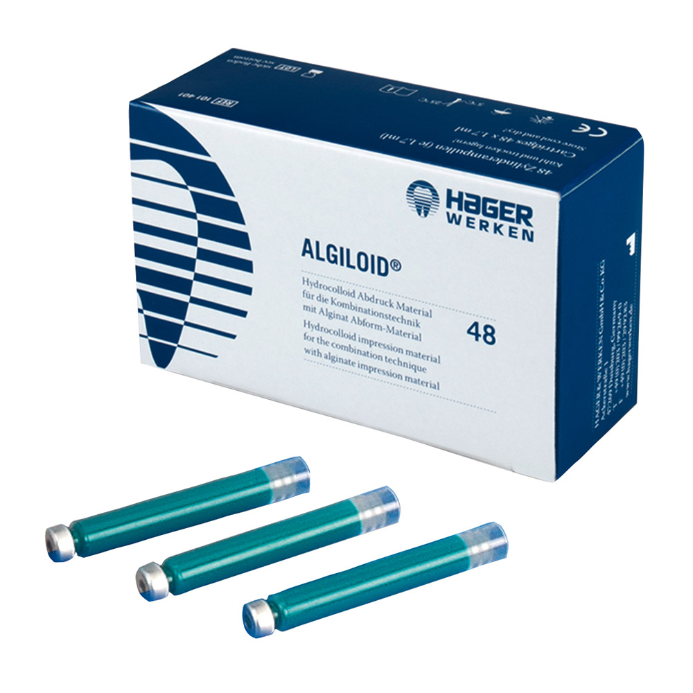 Algiloid cilinderampullen, 48 stuks