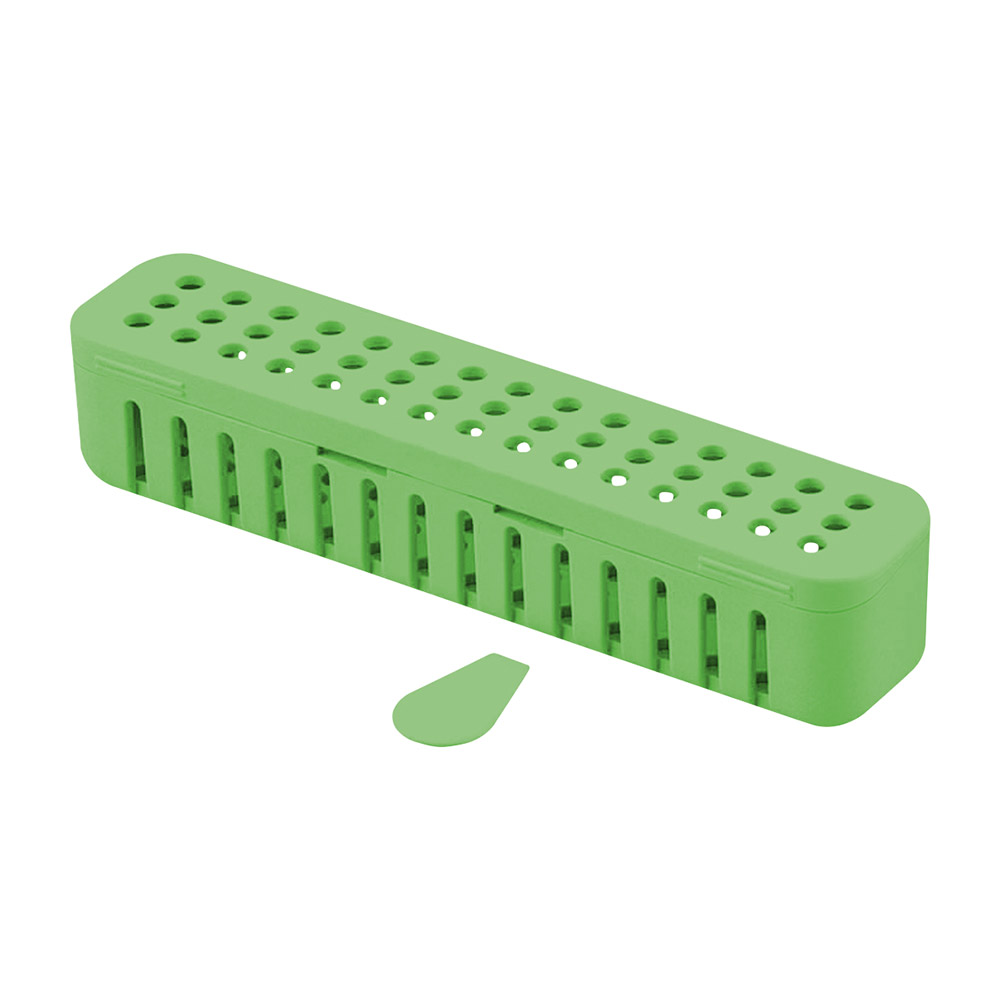 Steri-Container Compact neon groen, stuk