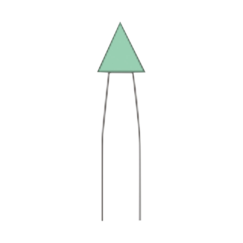 Dura-Green stenen Wst CN2 037, 12 stuks