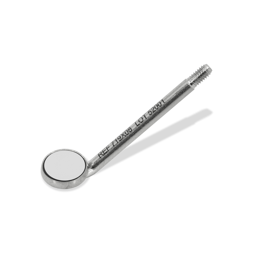 Mondspiegel TOPvision FS Rhodium S plan SS, stuk
