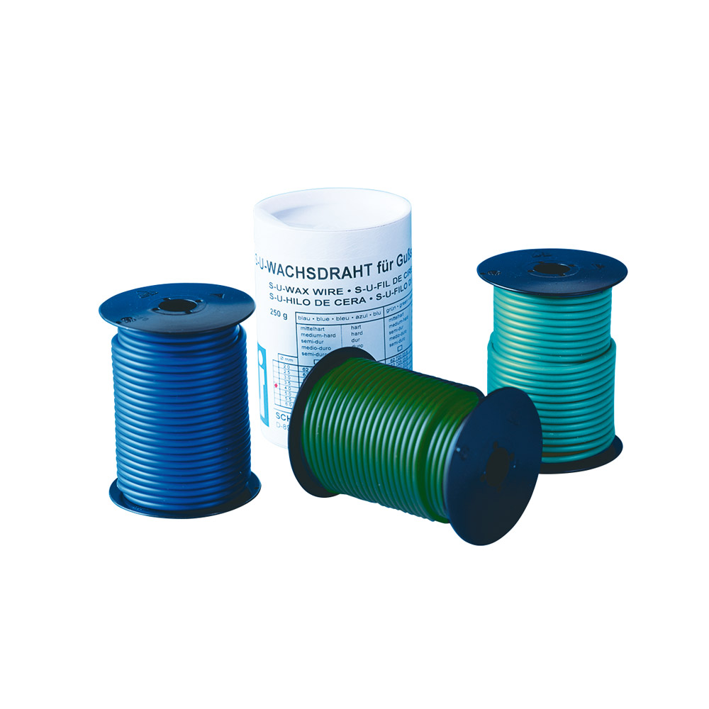 Wasdraad 4,5 mm hard blauw, 250 g