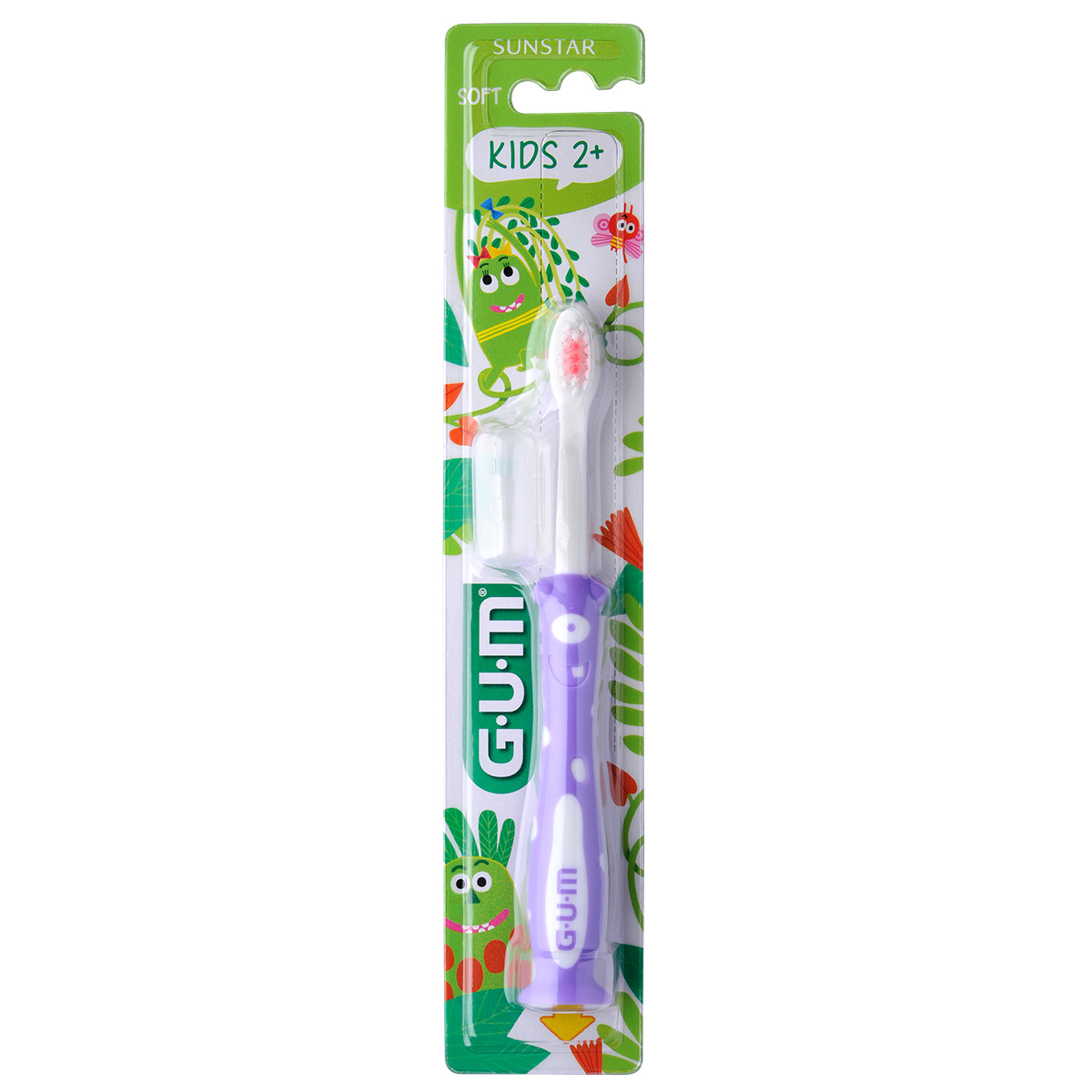 GUM Kids Monster Tandenborstel 3-6 jaar, 12 stuks