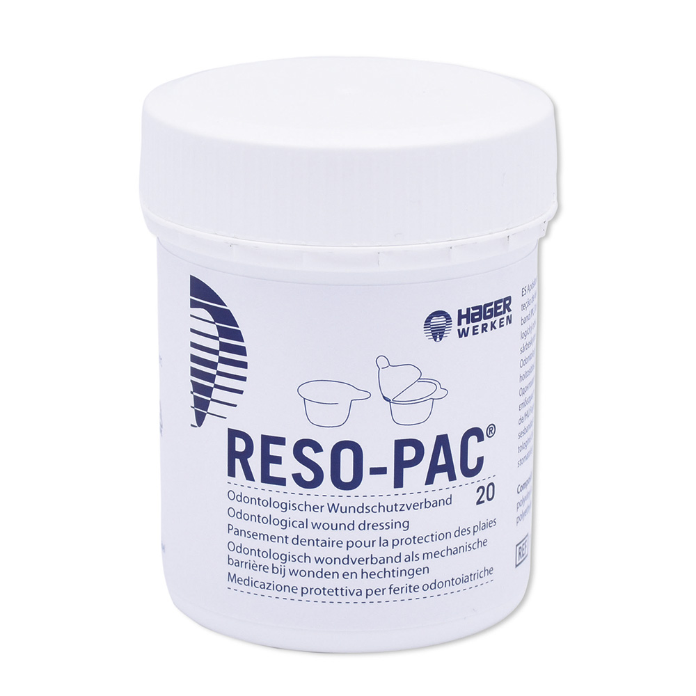 Reso-Pac tandvleesverband, verpakking 20 x 2 g