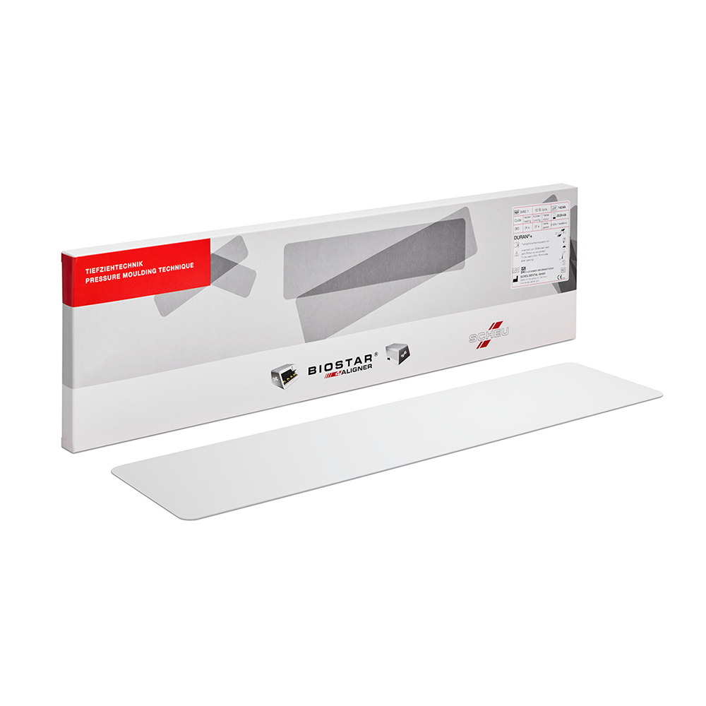 Duran+ Dieptrekfolie Strip 1,0 x 114 x 499 mm transparant, 10 stuks