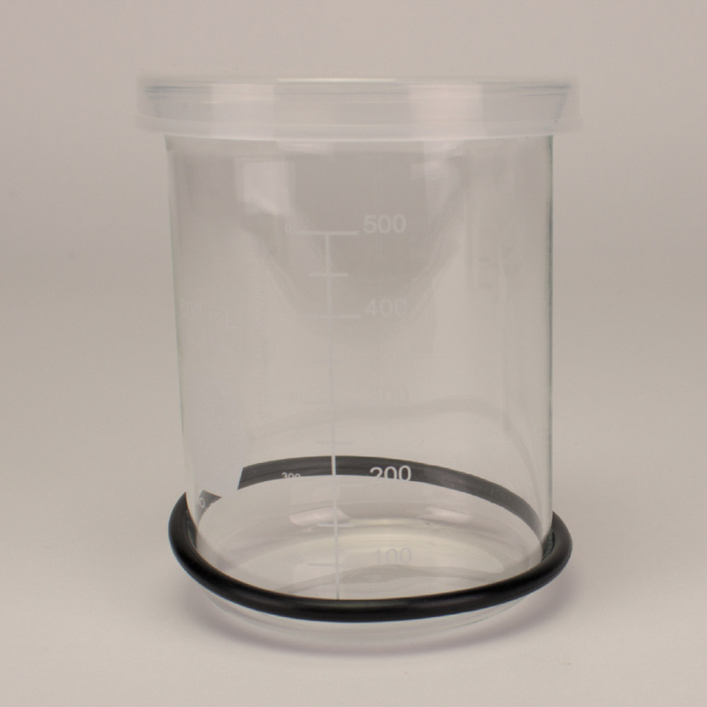 Biosonic borosilicaatbeker 600 ml, stuk