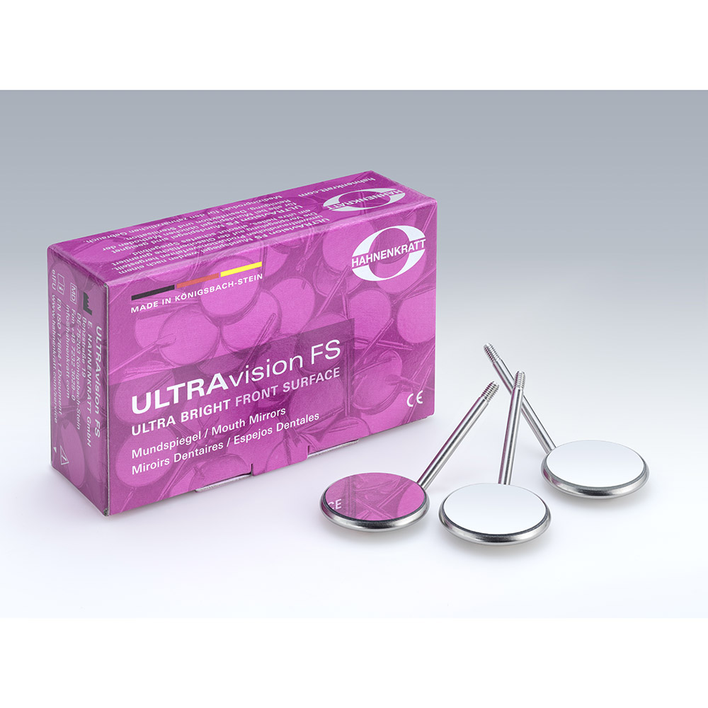 Mondspiegel ULTRAvision 4 vlak SS, 12 stuks