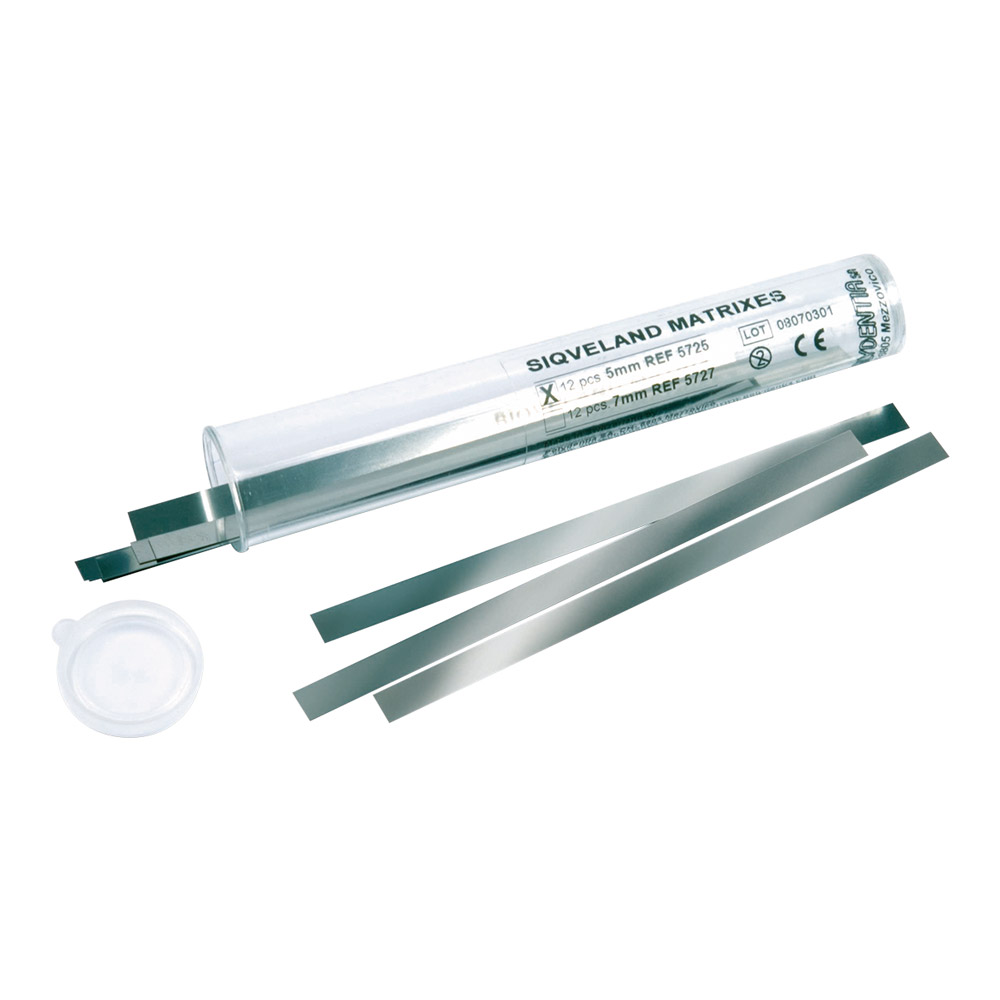 Matrijsband Siqveland 0,04 x 5 mm, 12 stuks
