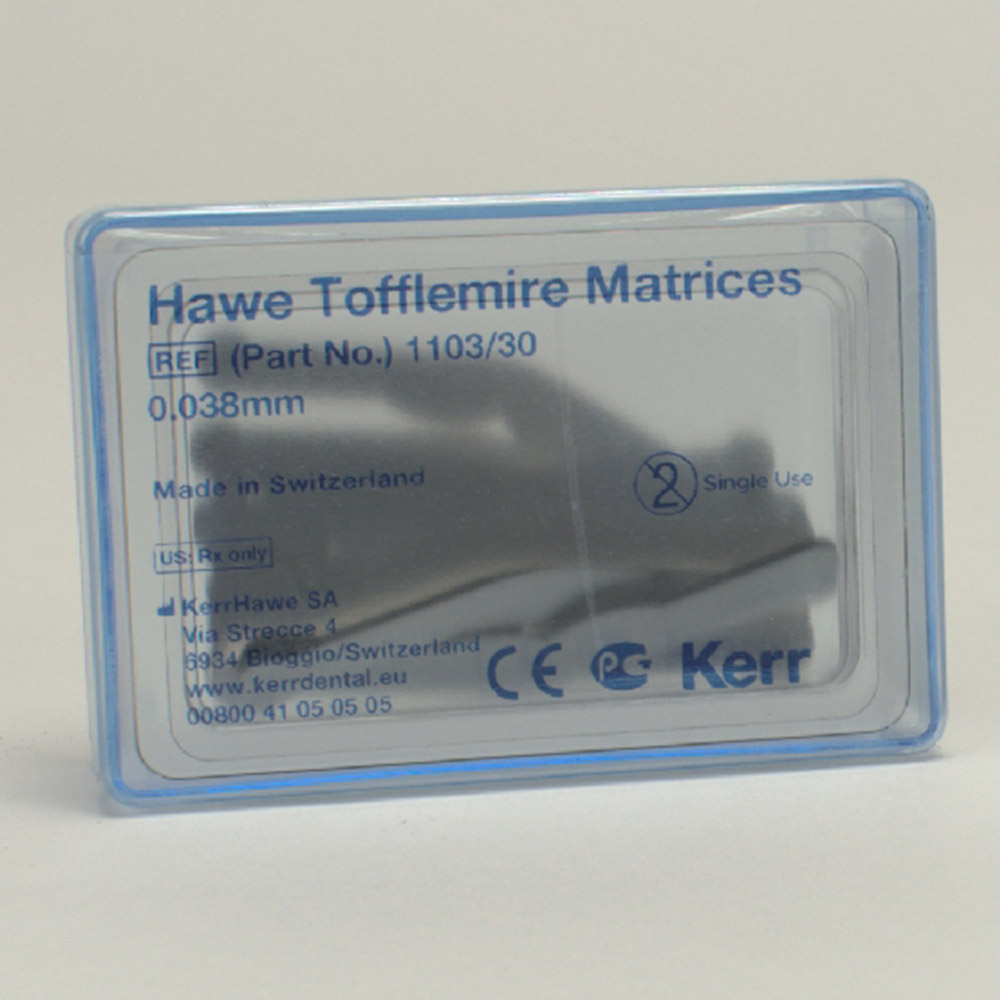 Tofflemire Matrijzen 1103 Hawe, 30 stuks