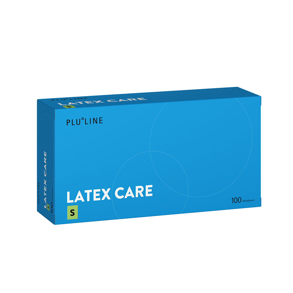 Pluline Latex Care S, 100 stuks