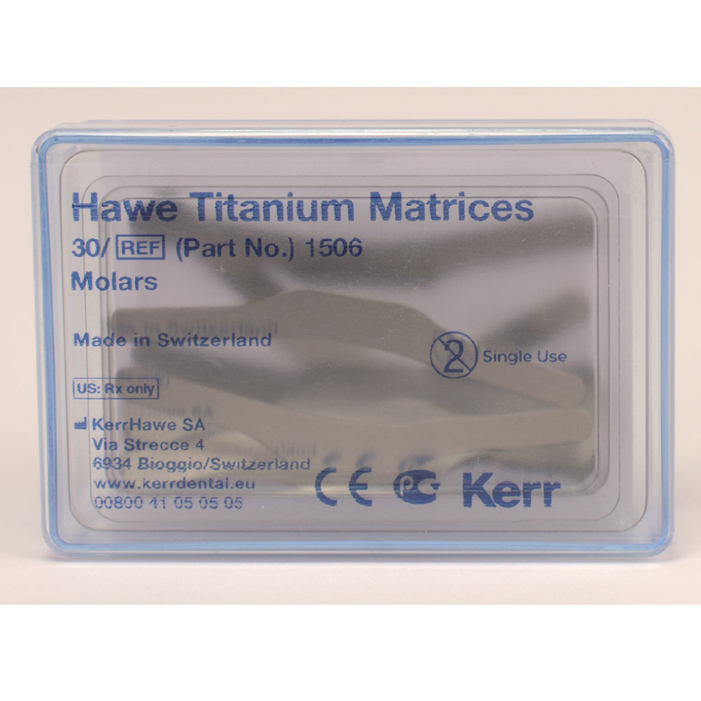 Titanmatrijzen 1506, 30 stuks