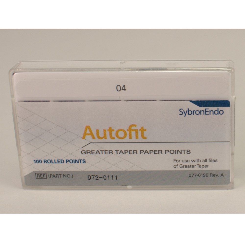 Papieren puntjes Groot Taper 04 100 stuks
