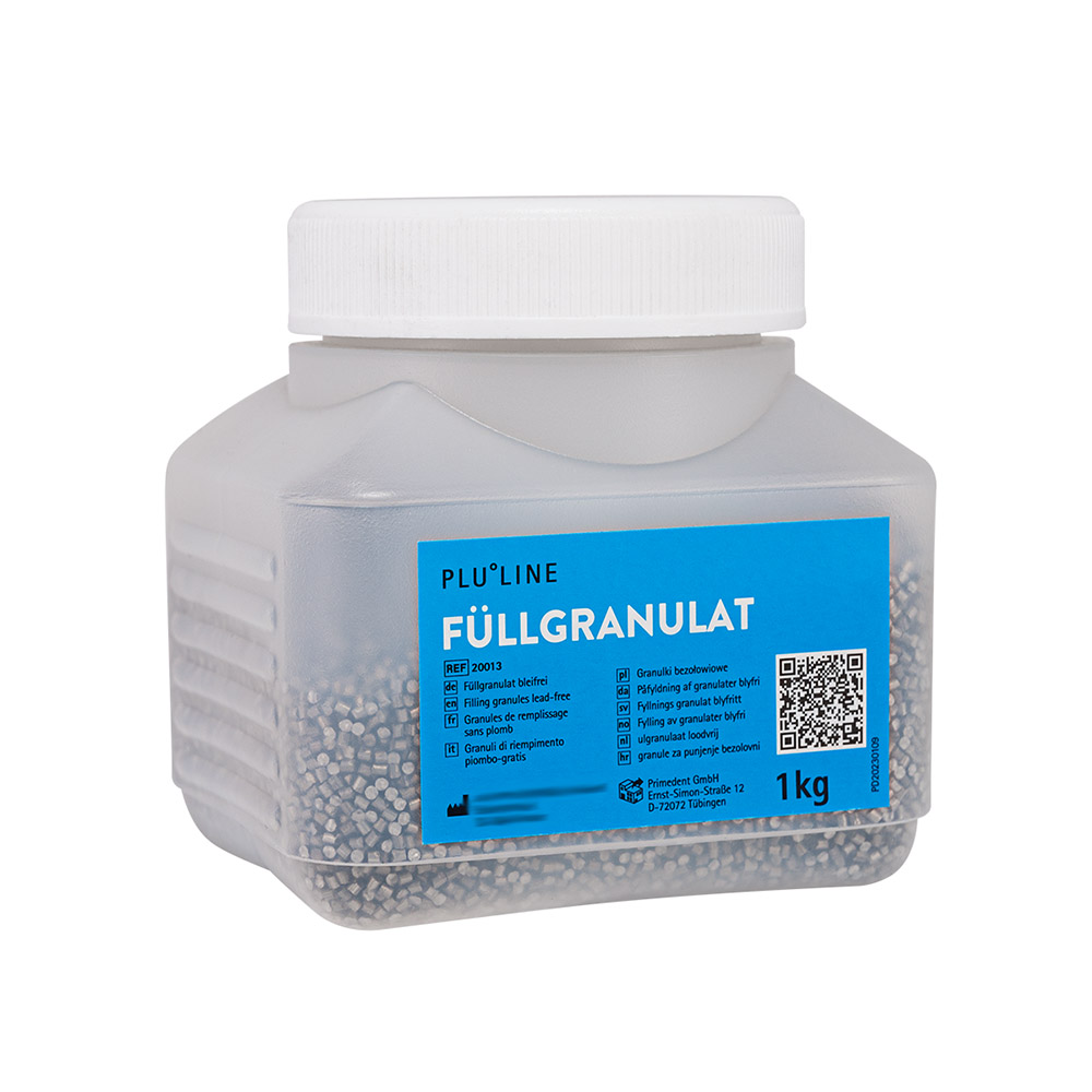 PLULINE vulgranulaat loodvrij, 1 kg verpakking