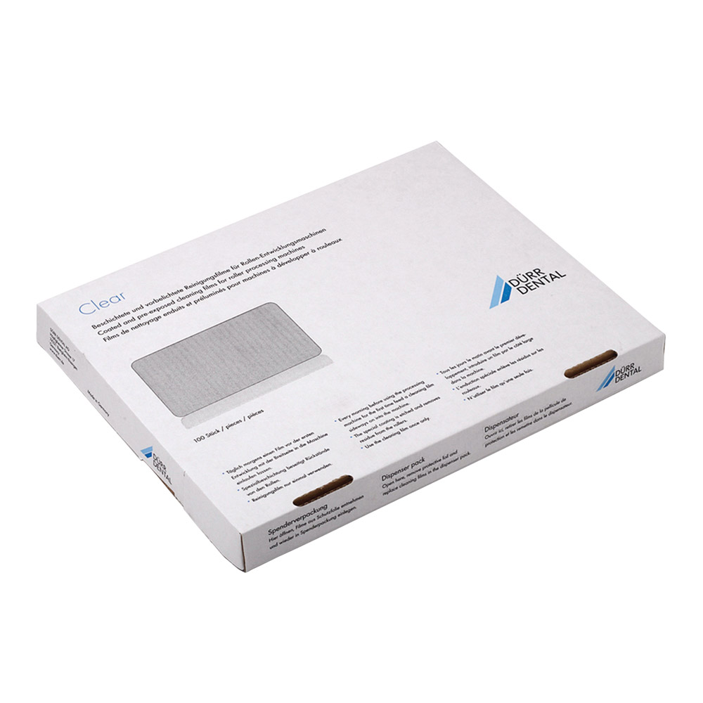 Reinigingsfilm clear 100 100 stuks