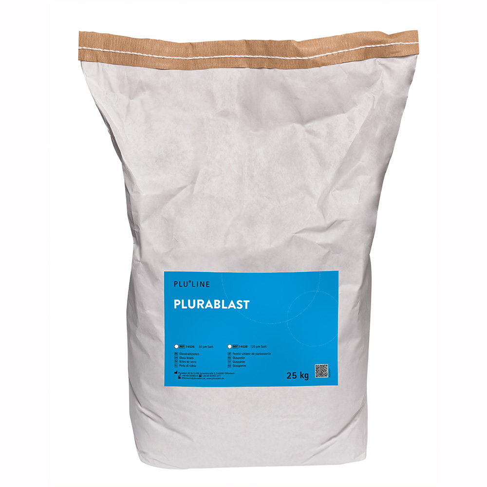 PLURABLAST GLASSTRAALKORRELS 50 my, 25 kg
