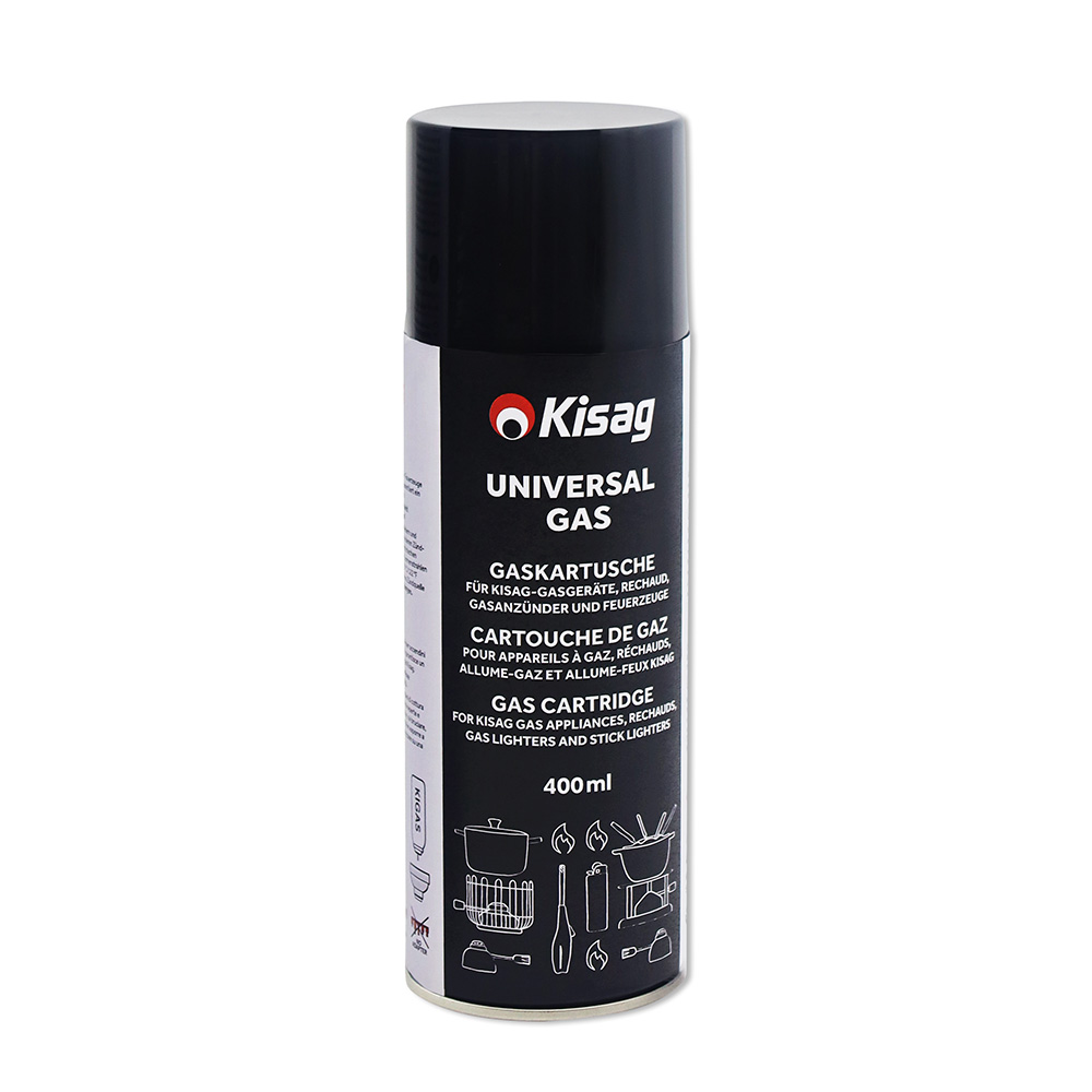 Kisag Gas Navulgas 400 ml, busje