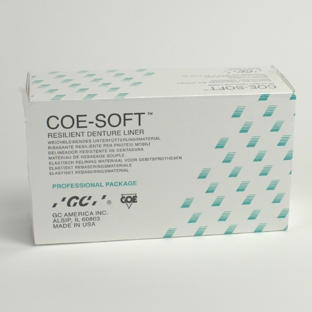 COE Soft 170 g/177 ml + Toebehoren, Verpakking