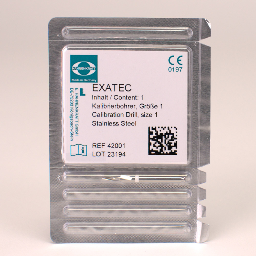 Exatec Kalibreerboor wit, stuk
