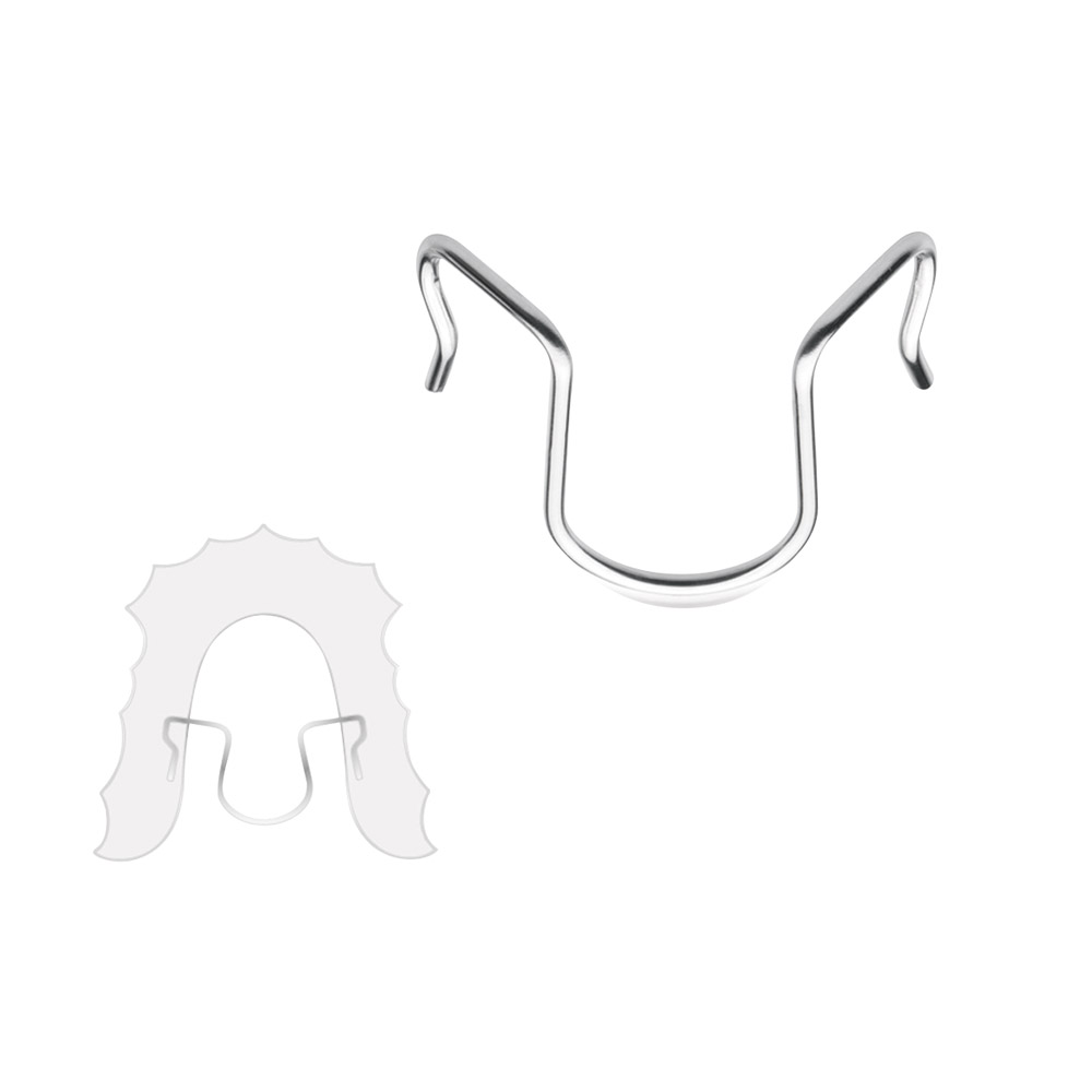 Coffin-veer 1,2 / 11 mm hoog, 10 stuks