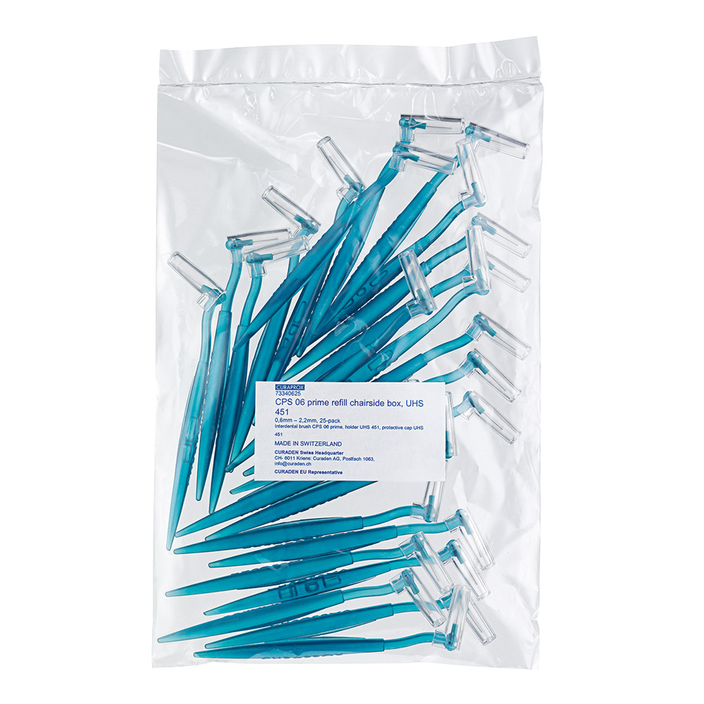 Curaprox CPS prime 06 turquoise UHS470 25 stuks