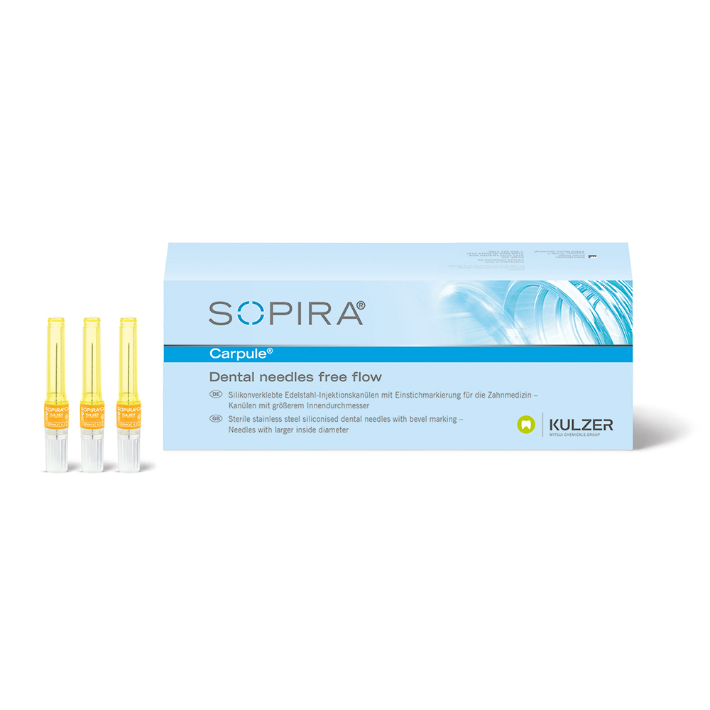 Sopira Carpule Free Flow canule G30 0,3 x 25 mm, 100 stuks